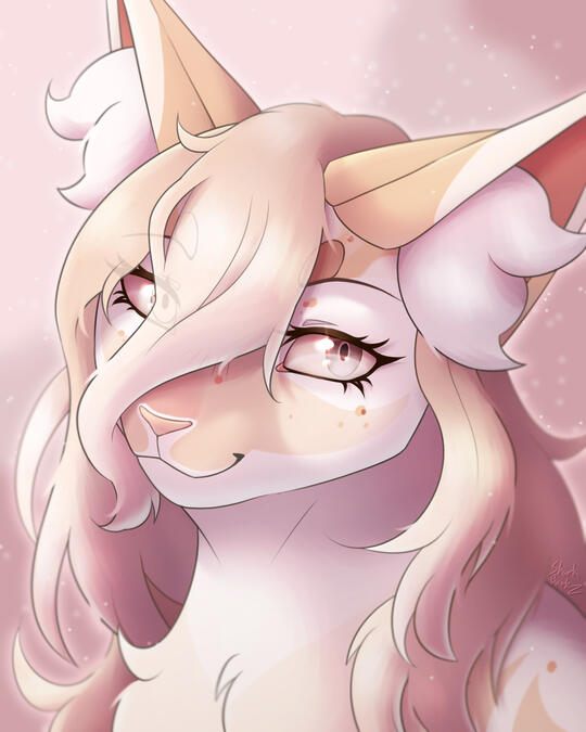 Rendered Bust Portrait