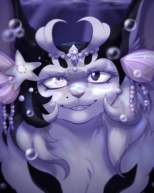 Rendered Bust Portrait